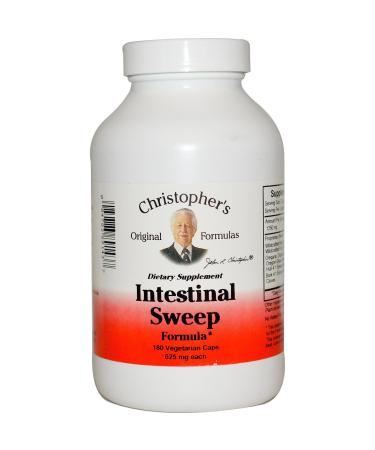 Christopher's Original Formulas Intestinal Sweep Formula 625 mg 180 Vegetarian Caps