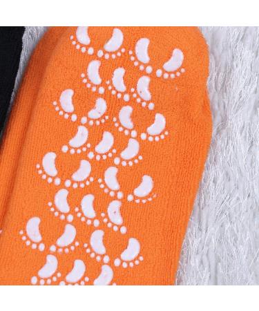 Minkissy Moisturizing Heel Cuff Socks | Slipproof Gel Spa Socks for Men - 2 Pairs - Buy Online on GoSupps.com