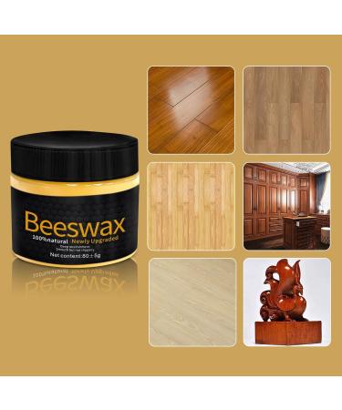 Wood Floor Wax - Wood Beeswax For Furniture | Wood Beeswax Polish For Furniture Natural Wood | Wood Furniture Wax Polish | Environmentally Friendly Outdoor Wood Floor Repair Maintenance Wax - Buy Online on GoSupps.com