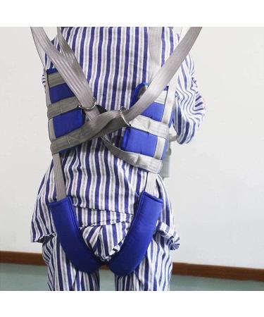 Toileting Sling Patient Lifter Lift Equipment Full Body Patient Lift Toileting Sling Lifter Heavy Duty Transfer Belt Rehabilitation Aid Gait Training Device for Disabled Elderly Blue - Buy Online on GoSupps.com