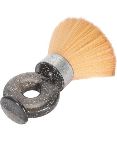 Soft Nylon Hair Neck Duster Brush for Barber and Salon and Skin Friendly Cleansing Loose Hair Ergonomic Handle for Home Salon - Buy Online on GoSupps.com