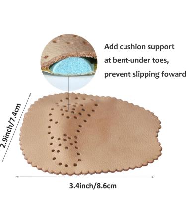Premium Lambskin High Heel Pads - Prevent Slipping and Reduce Pain with Extra Soft Metatarsal Pads - 3 Pairs - Buy Online on GoSupps.com