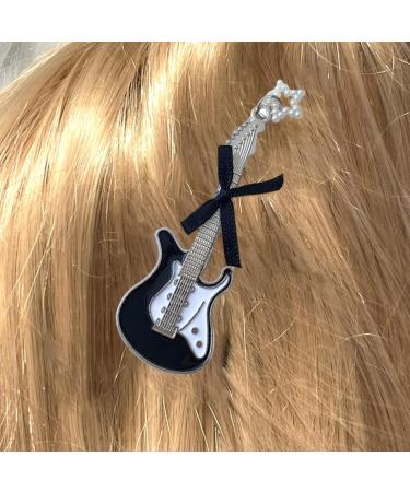 Fashionable Hair Clip Delicate Hairpin Guitar Hair Barrette Stylish Hair Ornament Fashionable - Buy Online on GoSupps.com