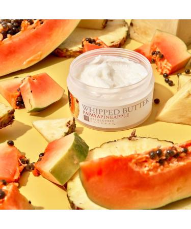 Shop Papaya Pineapple Whipped Body Butter 5oz - Luxurious Hydration for All Skin Types | International Shipping Available - Buy Online on GoSupps.com