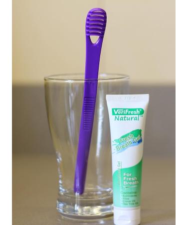 VeriFresh Tongue Cleaner - Say Goodbye to Bad Breath! - Buy Online on GoSupps.com