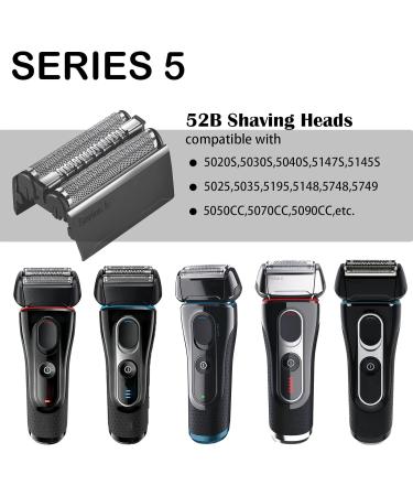 Buy Braun Series 5 Electric Shaving Head - Replacement Blades & Foil Accessories (52b) | International Shipping Available - Buy Online on GoSupps.com