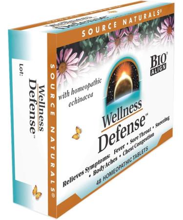Source Naturals Wellness Defense - Immune Support Supplement - 48 Tablets - Buy Online on GoSupps.com