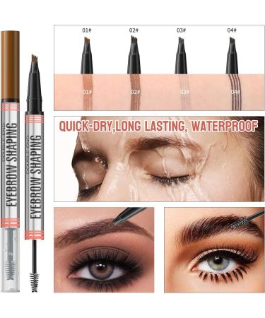  SONGVISON Eyebrow Liquid Pencil Eyebrow Styling Cream Waterproof Quick Freeze Beautiful Moments - Buy Online on GoSupps.com