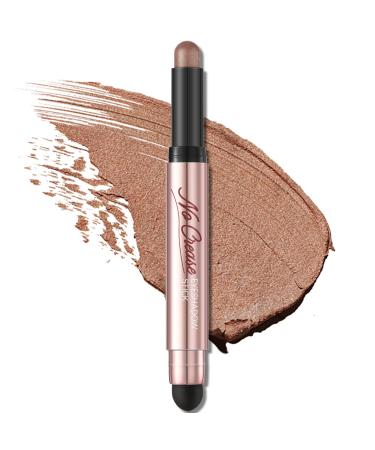 FOCALLURE No Crease Eyeshadow Stick  Creamy Eye Shadow Stick  Matte & Shimmer Eyeshadow Pencil  Smudge-proof  Waterproof  Built-in Smudger  CIDER ON THE ROCKS 07 CIDER ON THE ROCKS