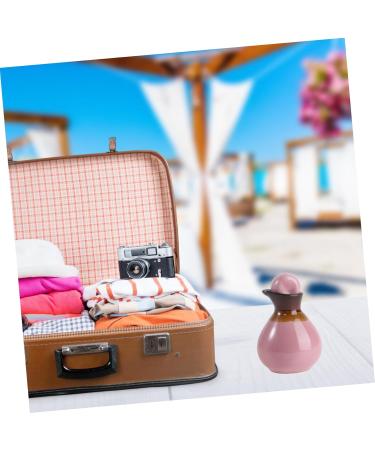 1set Essential Oil Bottle Essential Oil Roller Fragrance Jar Essential Oil Container Ceramic Fragrance Diffuser Containers with Lids Mini Wishing Jars Ceramics Miss Empty Bottle 9.5x6.5cm Red - Buy Online on GoSupps.com