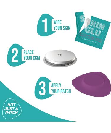 Not Just A Patch Skin Glu Skin Prep Wipes (40 Pack) - Hypoallergenic Latex Free Skin Barrier for Sensitive Skin - Buy Online on GoSupps.com