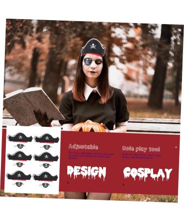 FRCOLOR 30 Sets Pirate Hair Blindfold Halloween Pirate Hats Cosplay Pirate Hats Pirate Outfit Pirate Cosplay Costume Pirate Dress Accessories Pirate Costume Pirate Hats for Party Cloth - Buy Online on GoSupps.com