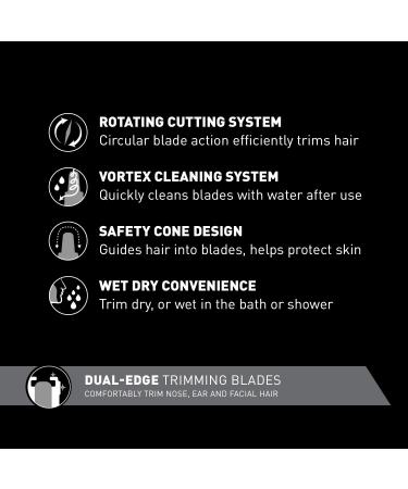 Panasonic ER-GN30-K Nose Ear Hair Trimmer in Blue - Precision Grooming Tool - Buy Online on GoSupps.com