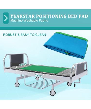 YEARSTAR All-Purpose Transfer Blanket with Handles - Washable & Reusable Transfer Sheet for Elderly & Disabled - Green - Buy Online on GoSupps.com