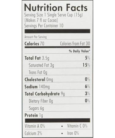 LAND O LAKES Cocoa Single Serve Cups - Arctic White Hot Cocoa Mix | 10 Cup Box 15g | Packaging May Vary - Buy Online on GoSupps.com