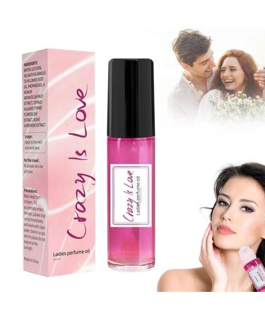 Crazy In Love Pheromone Oil Pheromone Perfume For Women Feromonas Perfume Women Crazy In Love Roll On Oil Attract Him Pheromone Perfume Long Lasting Intoxicating Scent (1PC)