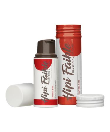 Hipi Faible TINTED RED - 100% Natural Lip Balm in Pump Dispenser | Made in Germany | Organic Cosmetic Lip Care | 6 ml - Buy Online on GoSupps.com