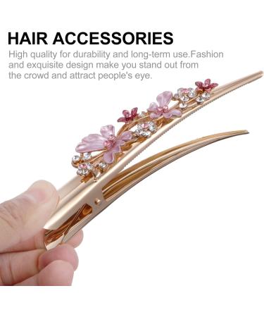 FRCOLOR Alligator Hair Clips Metal Duck Beak Clips Alligator Hair Clips Rhinestone Alligator Hair Clips Duck Beak Hair Clips - Buy Online on GoSupps.com