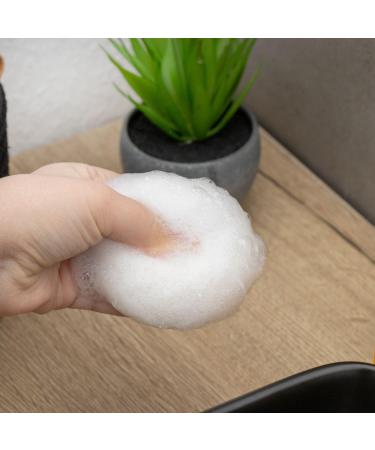 Intirilife Konjac sponge in white - 6.5 cm diameter - 4.5 cm height - Facial cleansing for impure sensitive combination skin Facial sponge exfoliation - Buy Online on GoSupps.com