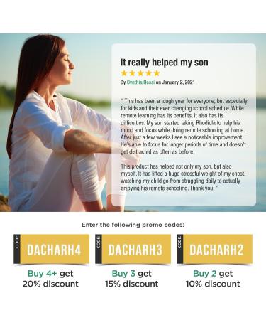 Natural Rhodiola Rosea Supplement - 120 Capsules | 500mg 3% Rosavins 1% Salidroside | Mood Focus & Brain Booster with Bioperine for Enhanced Absorption - Buy Online on GoSupps.com