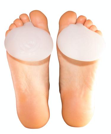 2 Pairs Gel Metatarsal Pads - Ball of Foot Cushions for Men and Women - Gel Insoles Women - Ball of Foot Support