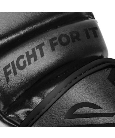 Sanabul Essential 7 oz MMA Hybrid Sparring Gloves - AllBlack (Large/X-Large) - Buy Online on GoSupps.com
