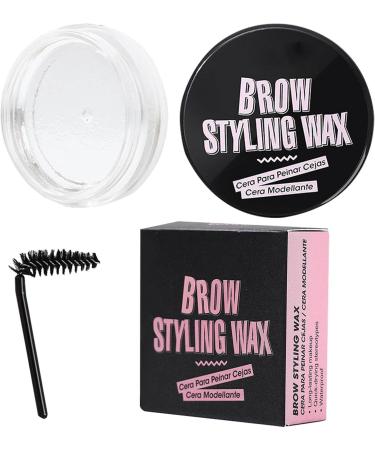  Obesntln Eyebrow wax gel eyebrow wax kit - Clear eyebrow wax and brush | Long-lasting waterproof eyebrow wax daily makeup eyebrow enhancer for - Buy Online on GoSupps.com