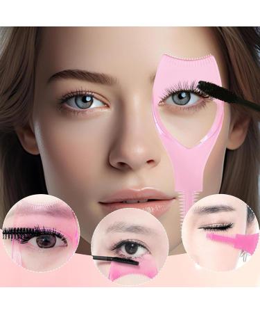 3 In1 Eyelashes Tools Mascara Shield Applicator Guard Mascara Shield Applicator Eyelash Brush Curler Guide Applicator Comb Makeup Tool False Lash Clip Eyelashes Applicator Tool Plastic Eyelashes Comb - Buy Online on GoSupps.com
