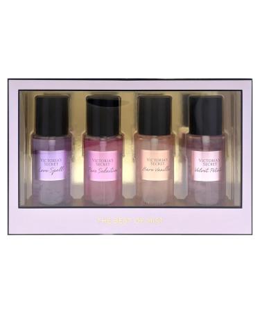 Victorias Secret The Best of Mist Set for Women - 4 Pc Gift Set 2.5oz Love Spell Fragrance Mist 2.5oz Pure Seduction Fragrance Mist 2.5oz Mist 2.5oz Mist - Buy Online on GoSupps.com