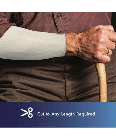 Kinship Comfort Brands KinGrip Tubular Elastic Support Bandage - Size F 4 x 10 MTR | Latex-Free Wound Care for Edema & Lymphedema Support | Made in USA - Buy Online on GoSupps.com