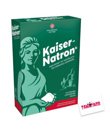 Emperor Natron powder 1 x 250g |Pure sodium hydrogen carbonate for kitchen and household powder gluten -free vegan lactose -free + zama4zingo card - Buy Online on GoSupps.com