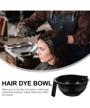 LALAFINA 5pcs Hairstyling Coloring Tools Set - Barber Tinting Brush and Shaker for Hair Dyeing - Salon Color Cup Bowl Kit for DIY - Random Color - Buy Online on GoSupps.com
