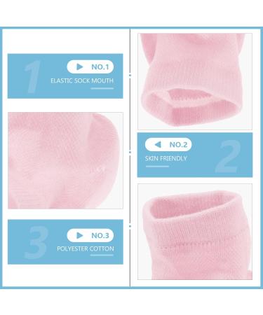 1set Heightening Socks Sock Pads Half Heel Socks Heel Protector Insole Leg Lengthen Pads Heel Cups Padded Socks Inner Heightened Sock Pad Booster Pad Men and Women Increased Sebs 12.5x11cm 1.0 - Buy Online on GoSupps.com