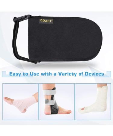 DOACT Cast Sock Cover Foot Toe with Anti-Slip Strap - One Size Fits Most - Orthosis Splint Brace Shoe for Leg Ankle Toe - Buy Online on GoSupps.com