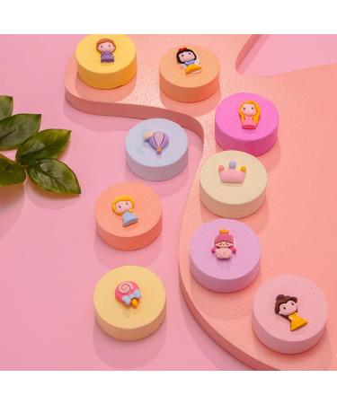 ROY Organic Bath Bombs for Children with Surprise 9-Piece Bath Bombs Set Vegan Handmade Natural Bath Chocolates Bubble Baths Gift Set for Girls Birthday Gift Idea - Buy Online on GoSupps.com