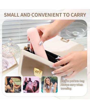 Travel Makeup Brush Holder Silicone Upgrade Anti-Fall Out Magnetic Closure Make up Bag Portable Cosmetic Pouch Soft Sleek Makeup Organize Tools for Travel (Khaki) - Buy Online on GoSupps.com