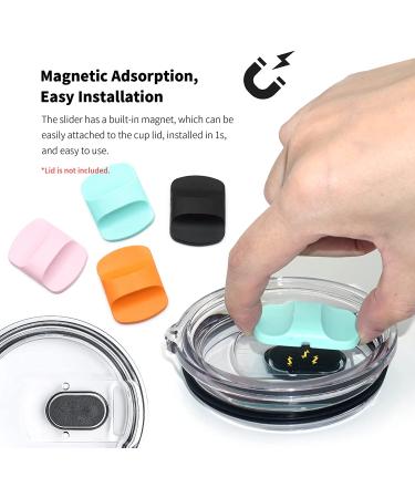 Yeti Lid Replacement Slide Block for 10 oz - 30 oz Tumblers (Black Orange Teal Pink) - Buy Online on GoSupps.com