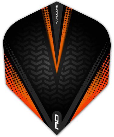 RED DRAGON Hardcore Selection Pack - Extra Thick Black Dart Flights | Standard Size - Buy Online on GoSupps.com