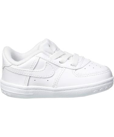 Nike Unisex Kids Force 1 Crib (CB) Running Shoe - White - 0.5 UK - Buy Online on GoSupps.com