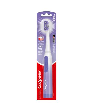 Colgate 360 Gum Health Sonic Powered Battery Toothbrush 1 Count