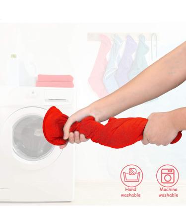 Buy Pettom Dog Bumper Microfiber Towel - Quick-Drying Bathrobe for Small Medium & Large Dogs (L Red) | Premium Bathing Accessories - Buy Online on GoSupps.com