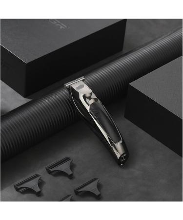 Professional Rechargeable T Shape Blade Razor - Best Balding Hair Trimmer with LCD Display - Black - Buy Online on GoSupps.com