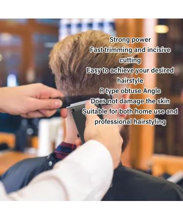 Electric Hair Clipper R Shaped Angle Effortless Trimming Simple Operation 4 Guide Combs for Convenient Charging - Buy Online on GoSupps.com