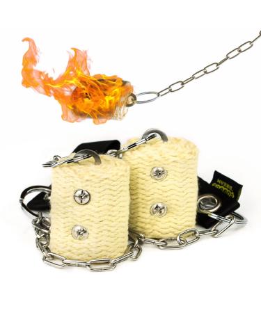 Juggle Dream 50 mm Kevlar Wicks Fire Poi
