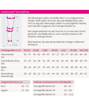 Medi Medive Plus Compression Tights Unisex | CCL2 Medical Stockings for Men & Women | Size III | Black | Comfortable & Durable Compression Wear - Buy Online on GoSupps.com