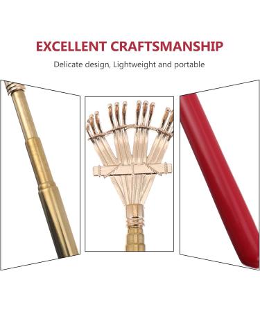Tovinanna 3-in-1 Retractable Tickle Massage Device | Portable Telescopic Back Scratcher & Hand Tools | International Shipping Available - Buy Online on GoSupps.com