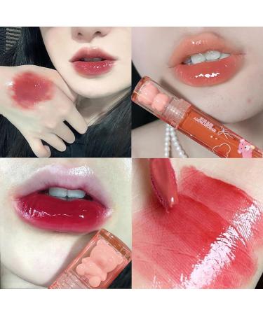 6PCS Bear Lip Glaze - Cute Moisturizing Lip Gloss | Waterproof Stain & Plumping Tint - Shop Now! - Buy Online on GoSupps.com