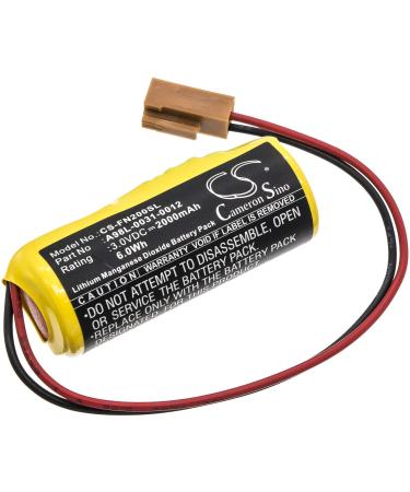 Battery Replacement for Fanuc Part NO: LX98L-0031-0012 16i 18i 21i