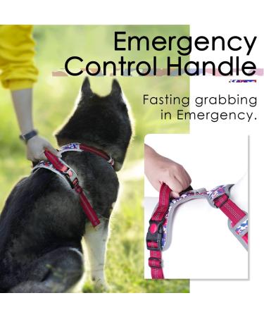 Thinkpet No-Pull Dog Harness - Adjustable & Breathable for Small to Large Dogs | Soft Padded Control Harness - Buy Online on GoSupps.com