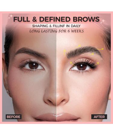 Professional 2 In 1 Lash Lift & Eyebrow Lamination Kit - DIY Salon Quality Long Lasting Results for 6-8 Weeks - Buy Online on GoSupps.com